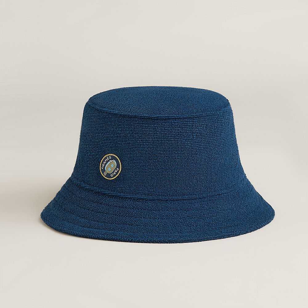 帽子 HERMES Bucket Hat Wool Hermes Grey Wool Balade Bucket Hat | Jadore Couture